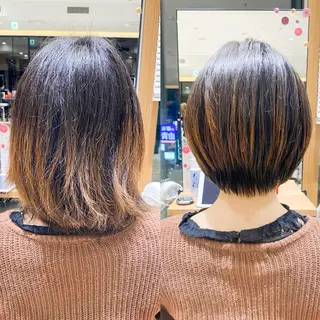 ショート 新宿　ショート・ボブ カットモデル募集のヘアスタイル