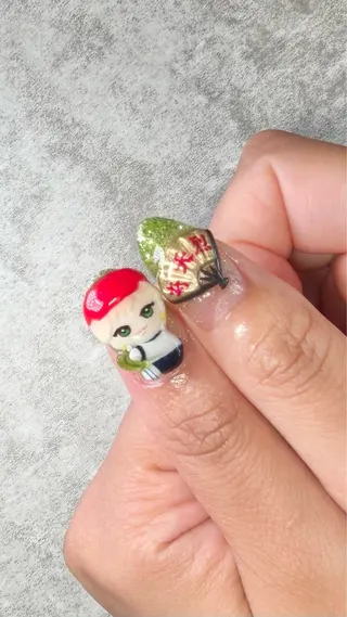 ネイル shino🌟 痛ネイルのネイルデザイン