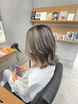 カラー 鈴木 昴羽のヘアスタイル