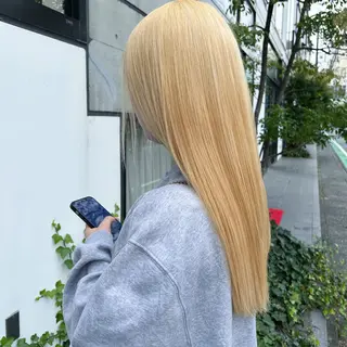 カラー 柳川沙羅 🌿透明感カラーのヘアスタイル