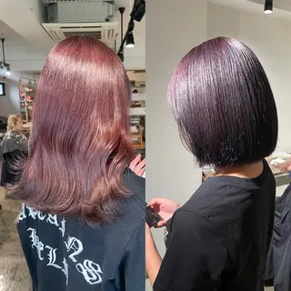 ショート カラー ムラ修正/ ハイトーン💖Riaのヘアスタイル