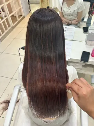 ロング 【髪質改善カラー】 瀧田嵐士🇰🇷のヘアスタイル
