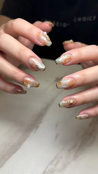 ネイル zuki🌔nail ┆堺筋本町・心斎橋のネイルデザイン