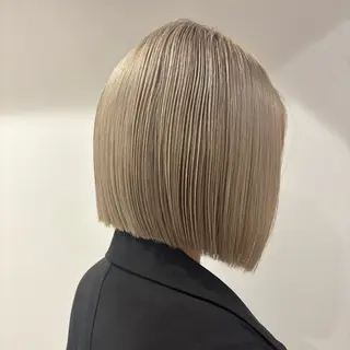 ミディアム ブリーチ無しダブル カラー / LINAのヘアスタイル
