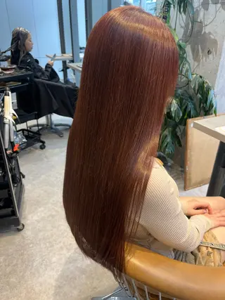 ロング カラー うしだ かおるのヘアスタイル