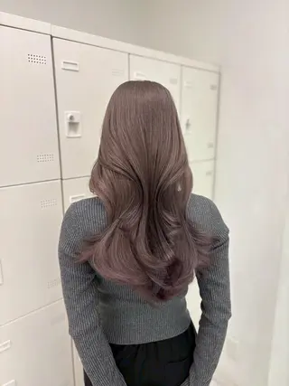 カラー 韓国ガーリー🎀🤎 THEATER福岡のヘアスタイル