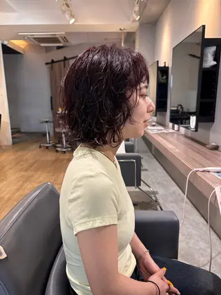 ショート 山本 千尋のヘアスタイル