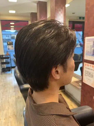 カラー 織田 英之のヘアスタイル