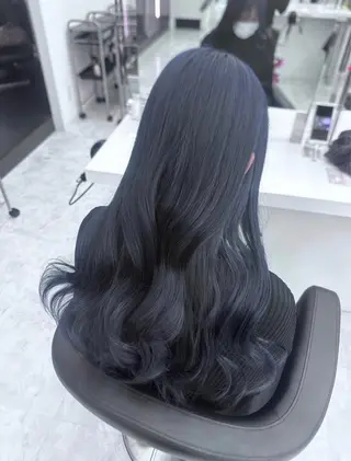 カラー Mio 暗髪/髪質改善🖤のヘアスタイル