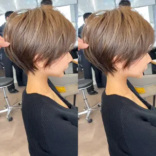 ショート レイヤー特化 渋谷美容師/れなのヘアスタイル
