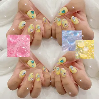 ネイル 🎀 アネラ しま  🎀のネイルデザイン