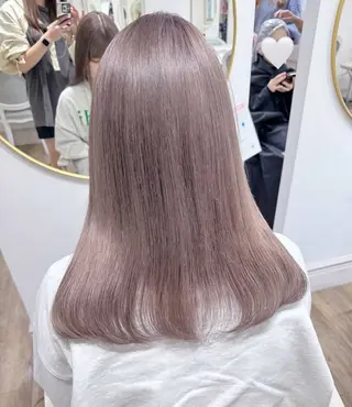 カラー 🌷柔らかクリーミー 🤍kirari🌷のヘアスタイル