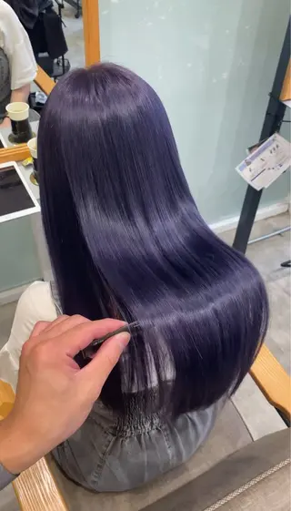 ロング Keshiki大名 安部 真輝のヘアスタイル