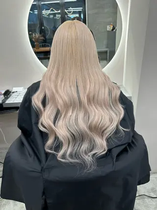 ロング カラー TATSUYA アートディレクターのヘアスタイル