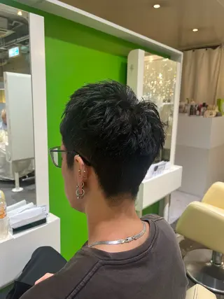 ショート メンズ 酒井 陽南乃のヘアスタイル