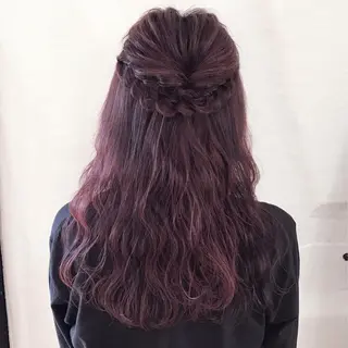 カラー ヘアアレンジ K-POP好き美容師 🇰🇷Kai.Yのヘアスタイル