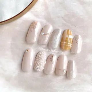 ネイル モチの良さ◉ フィルインネイル♡のネイルデザイン