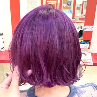ミディアム カラー 櫻井 なんなのヘアスタイル