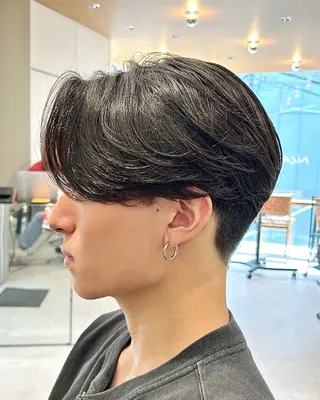 パーマ メンズ 原宿|メンズパーマ ⭐️かりんのヘアスタイル