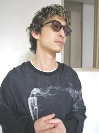 ショート メンズ keshiki 大名のヘアスタイル