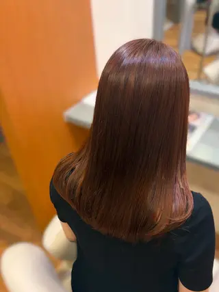 ロング カラー みはる ／暖色カラーのヘアスタイル