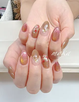 ネイル 胡蝶蘭レディースサロ ンNailMOKAのネイルデザイン