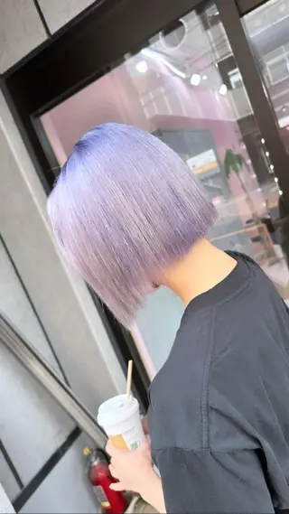 ミディアム カラー ブリーチ特化🌈 MANATOのヘアスタイル
