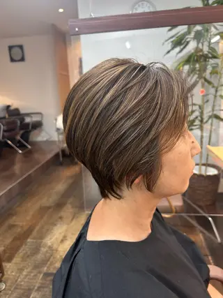 ショート 帰国しました🌏✈️ 西本 緋那乃のヘアスタイル