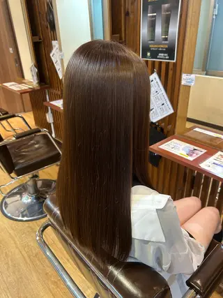 カラー 松丸 美月のヘアスタイル