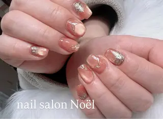 ミディアム nail salon Noël_赤磐のネイルデザイン