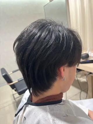 ショート パーマ メンズ メンズ比率エリア No.1/林慶太のヘアスタイル