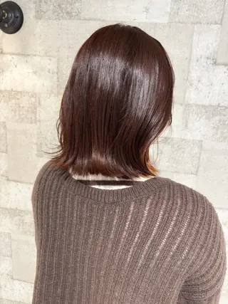 ミディアム 菅野 凪紗のヘアスタイル