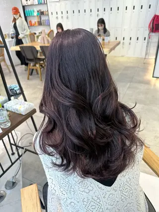 ロング 韓国ヘアメンズ・レデ ィース特化ミクのヘアスタイル