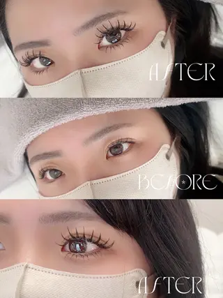 マツエク・マツパ 【自分史上いちばん 可愛い目元へ】のマツエク・マツパデザイン
