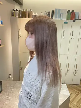 ロング カラー 浦野 剛志のヘアスタイル