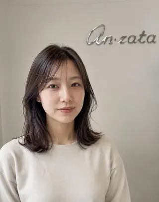ミディアム an・rata/ プチプラ/和歌山市駅のヘアスタイル