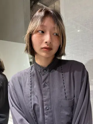 ショート マツイ モモノのヘアスタイル