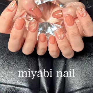 ネイル miyabi nail 桂川駅近くのネイルデザイン