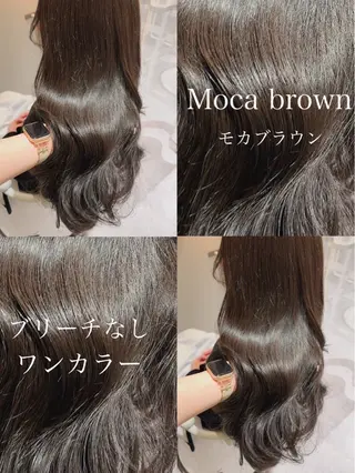 カラー 似合わせバランス得意 青野さくらのヘアスタイル