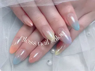 ネイル miho🍎 Gloss nailのネイルデザイン