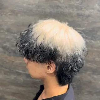 ショート カラー ヘアアレンジ メンズ 【札幌メンズ特化】 🔥RIKU🔥のヘアスタイル