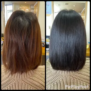 ミディアム 💜Rebre** Mayu💜のヘアスタイル