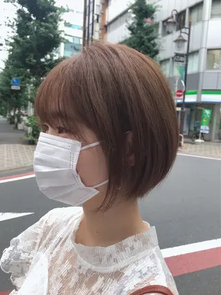 ショート カラー 🌻秋山 夏樹🌻のヘアスタイル