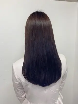セミロング カラー ヘアアレンジ Sol plusのヘアスタイル