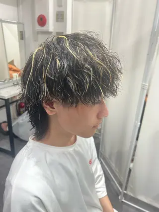 パーマ メンズ パーマ支持率No.1 ❤️‍🔥安成弾のヘアスタイル