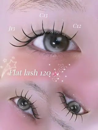 マツエク・マツパ 🎀マツエク/束感 𝑀𝐼𝑌𝑈🎀のマツエク・マツパデザイン