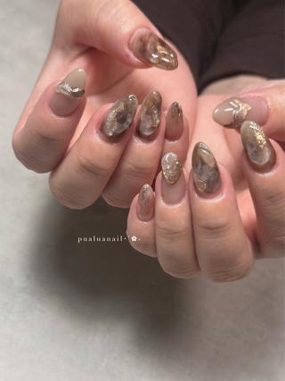 ネイル pualua miharuのネイルデザイン