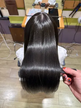 ロング ✨️パーマ✨ たなかひろとのヘアスタイル