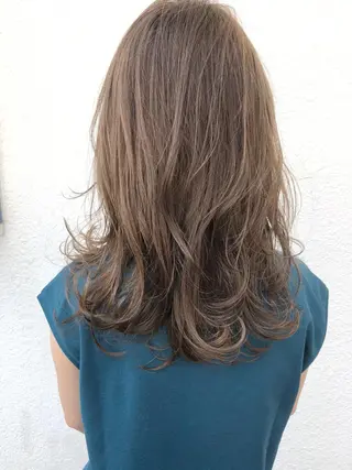セミロング peige 斉藤✨大人ヘアー✨のヘアスタイル
