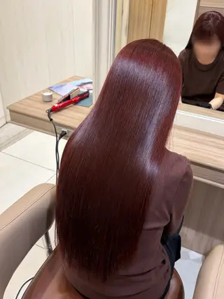 ロング 中飯 雪乃のヘアスタイル